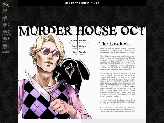comics/murderhouse screenshot