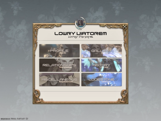 misc/ffxiv/lowry screenshot