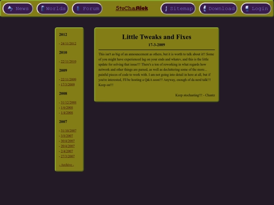 news/17-3-2009 screenshot