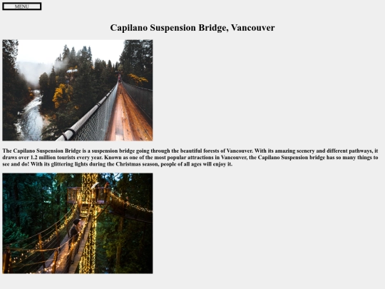 Capilano screenshot