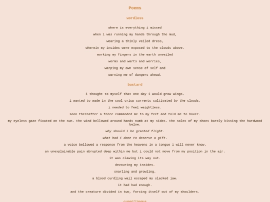 writing screenshot