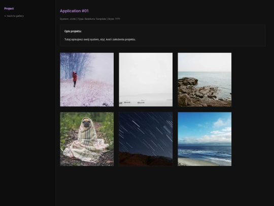 Eternity-Codes/Applications/Application screenshot