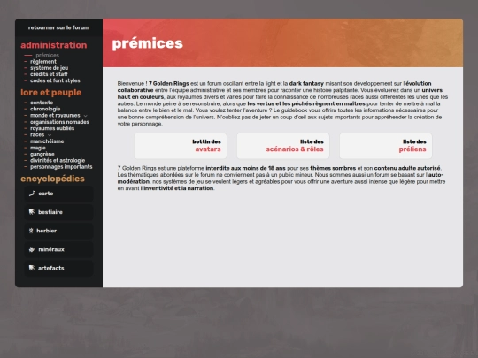 Miravarium guidebook/guidebook v2 screenshot