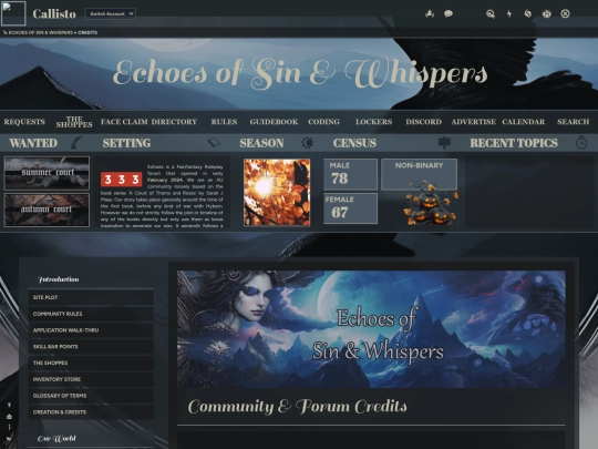 g8/Community--Forum-Credits screenshot