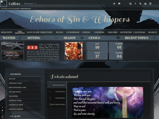 g8/Priestesshood screenshot