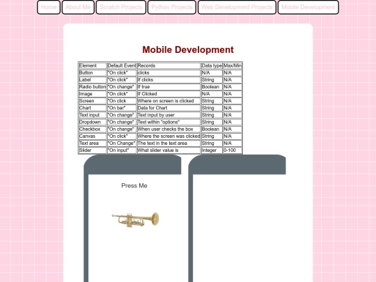 mobileDev screenshot