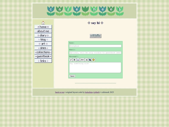 gbook screenshot