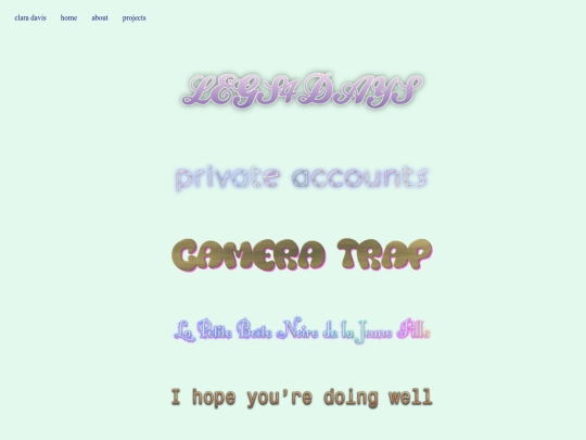 projects-page screenshot