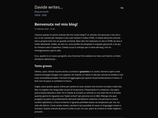 articles/benvenutx-nel-mio-blog screenshot
