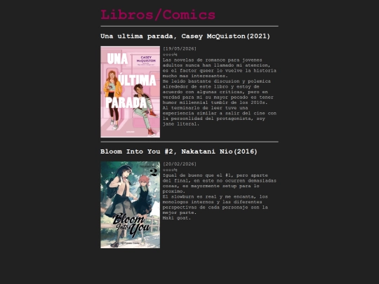 libros screenshot