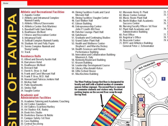 utcampusmap screenshot