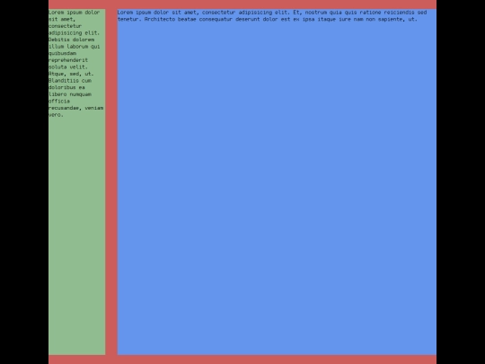 test-layout screenshot