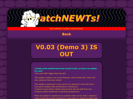 games/patchNEWTs/v3 screenshot