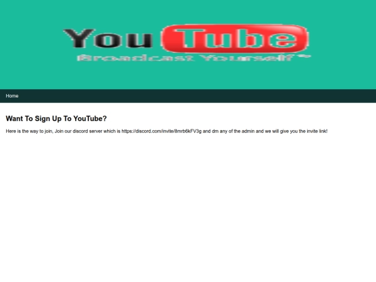 signuptoyoutube screenshot