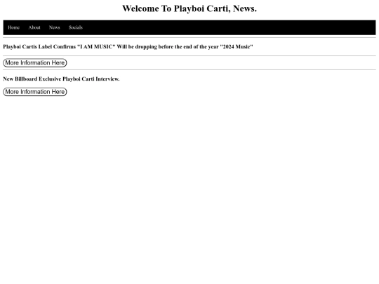 Carti News screenshot