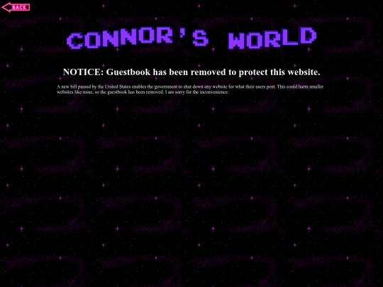 guestbook screenshot