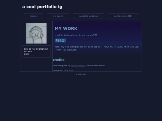 my work screenshot