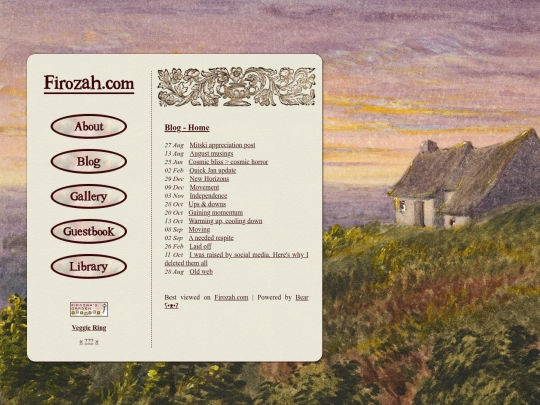 blog screenshot