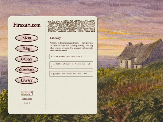 library screenshot