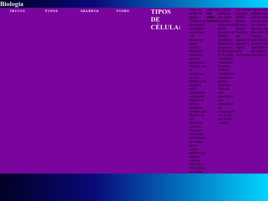 estructura celula/tiposdecelula screenshot