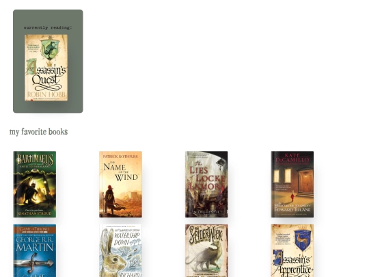 books screenshot