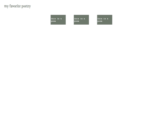 poetry screenshot