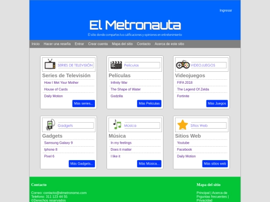 index screenshot