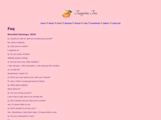 faq screenshot