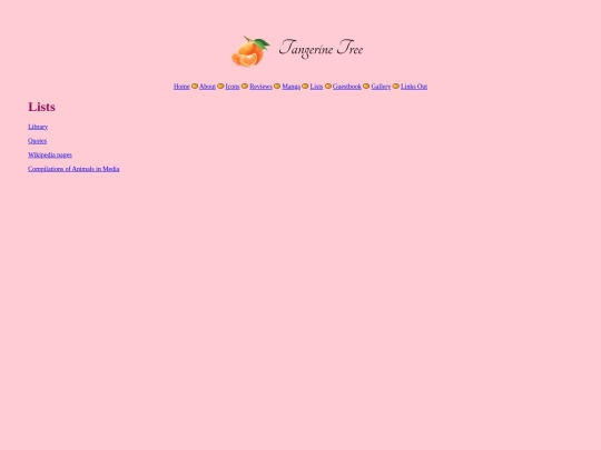 lists screenshot
