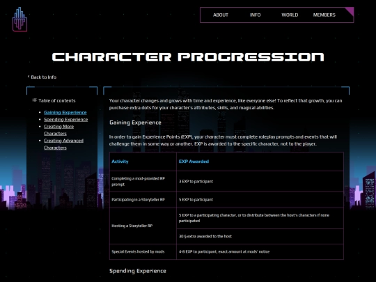 character-progression screenshot