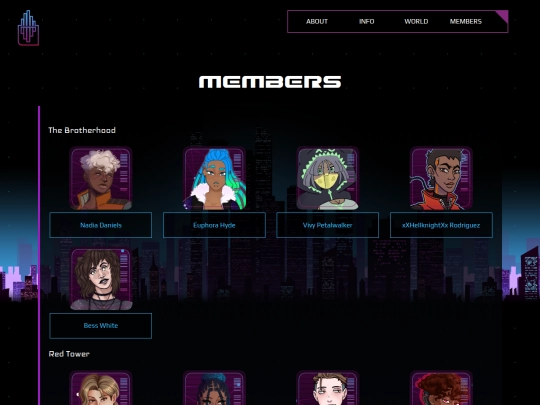 members screenshot
