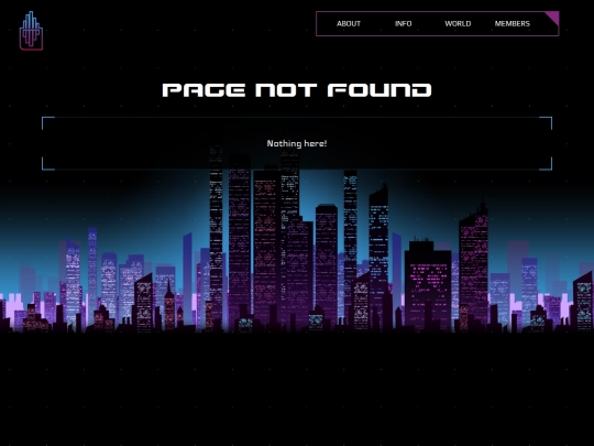 not_found screenshot