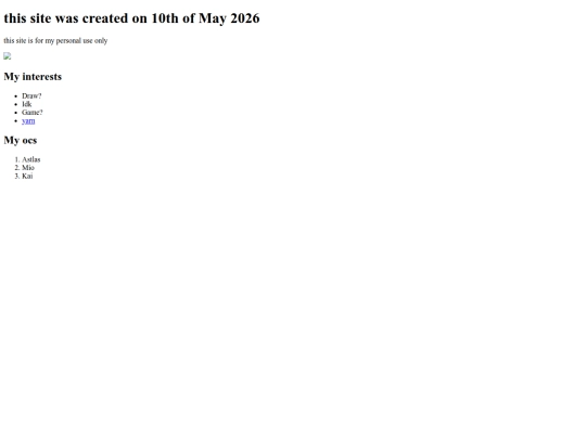 index screenshot