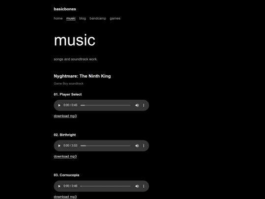 music screenshot