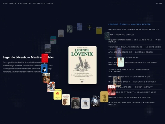 Literatur/Bibliothek screenshot