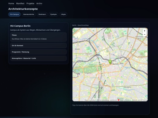 Projekte/Architekturprojekte screenshot