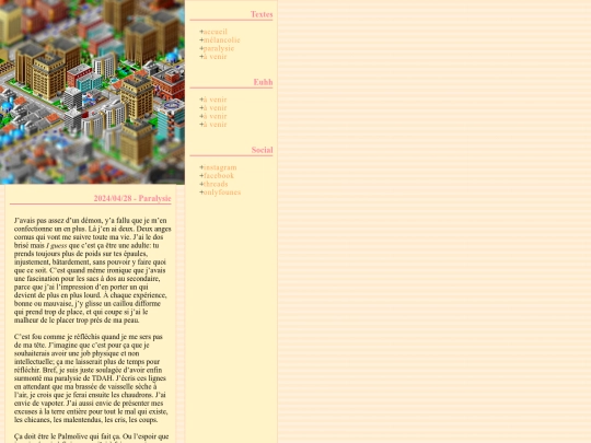 paralysie screenshot