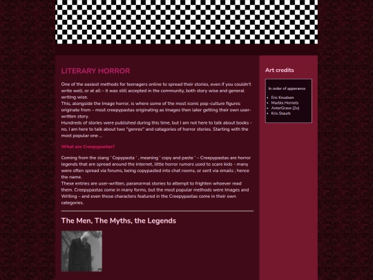 Literaryhorror screenshot