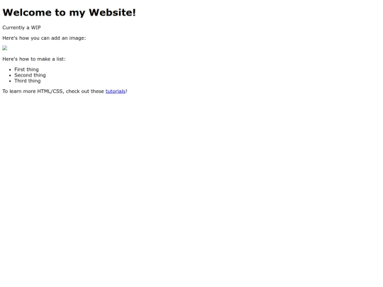 index screenshot