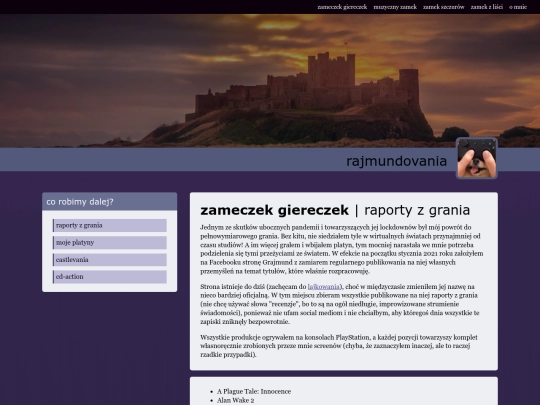 castle1/raporty screenshot