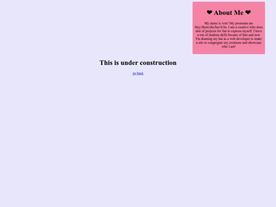 Blog screenshot