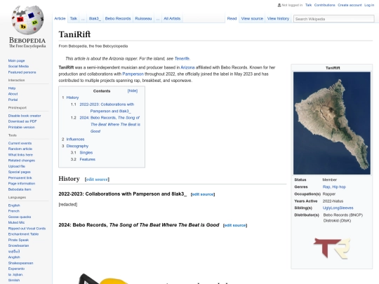 wiki/TaniRift screenshot