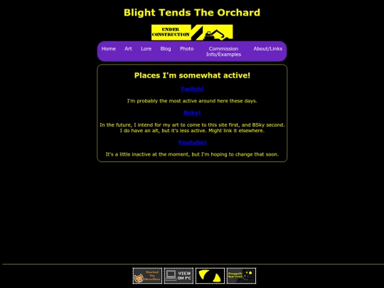 pages/About_Links screenshot