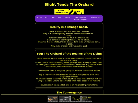 pages/Lore screenshot