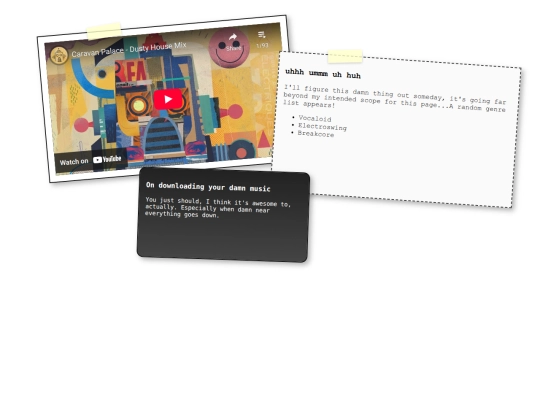 MusicRecs screenshot