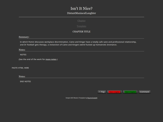 Bookshelf/IsntItNice/Chapter/Template screenshot