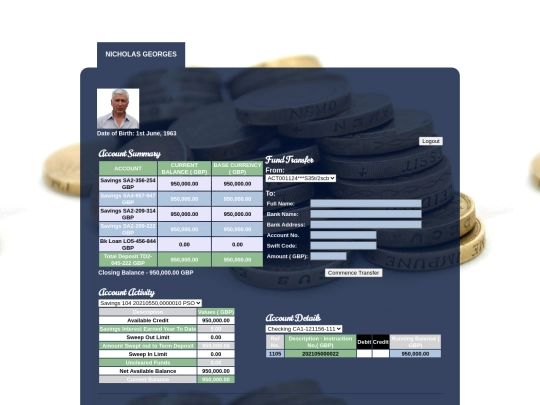 secure/acct/nicholasgeorges screenshot