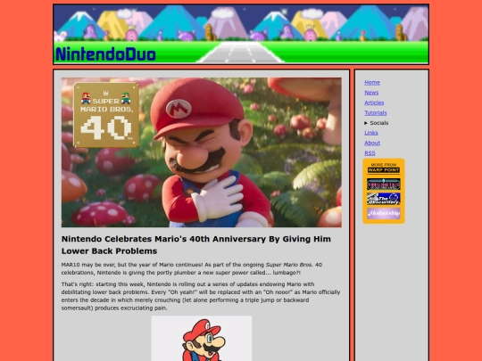 mario40th screenshot