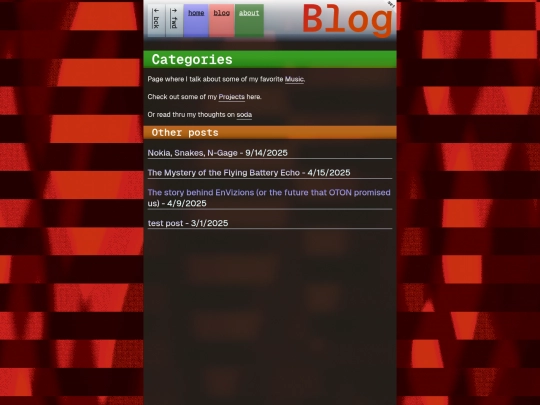 blog screenshot