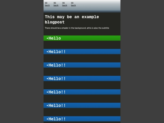 home screenshot